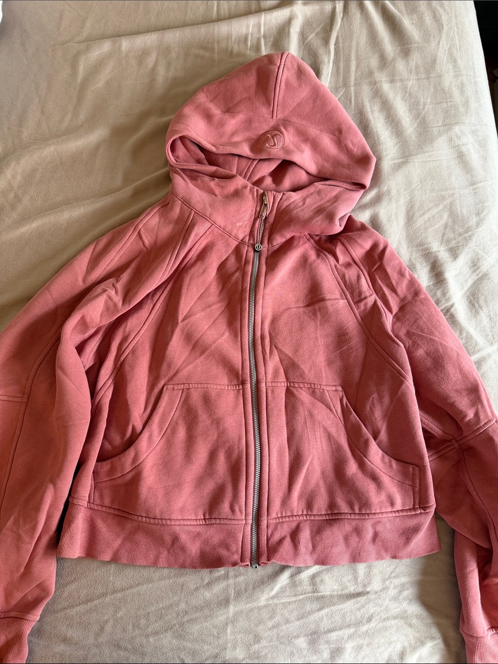 Lululemon Scuba Oversized Half-Zip Hoodie Brier Rose